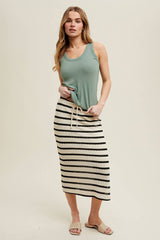 Basic Scoop Neck Ribbed Knit Tank by Wishlist Apparel | D.Sage - Zen&Zip