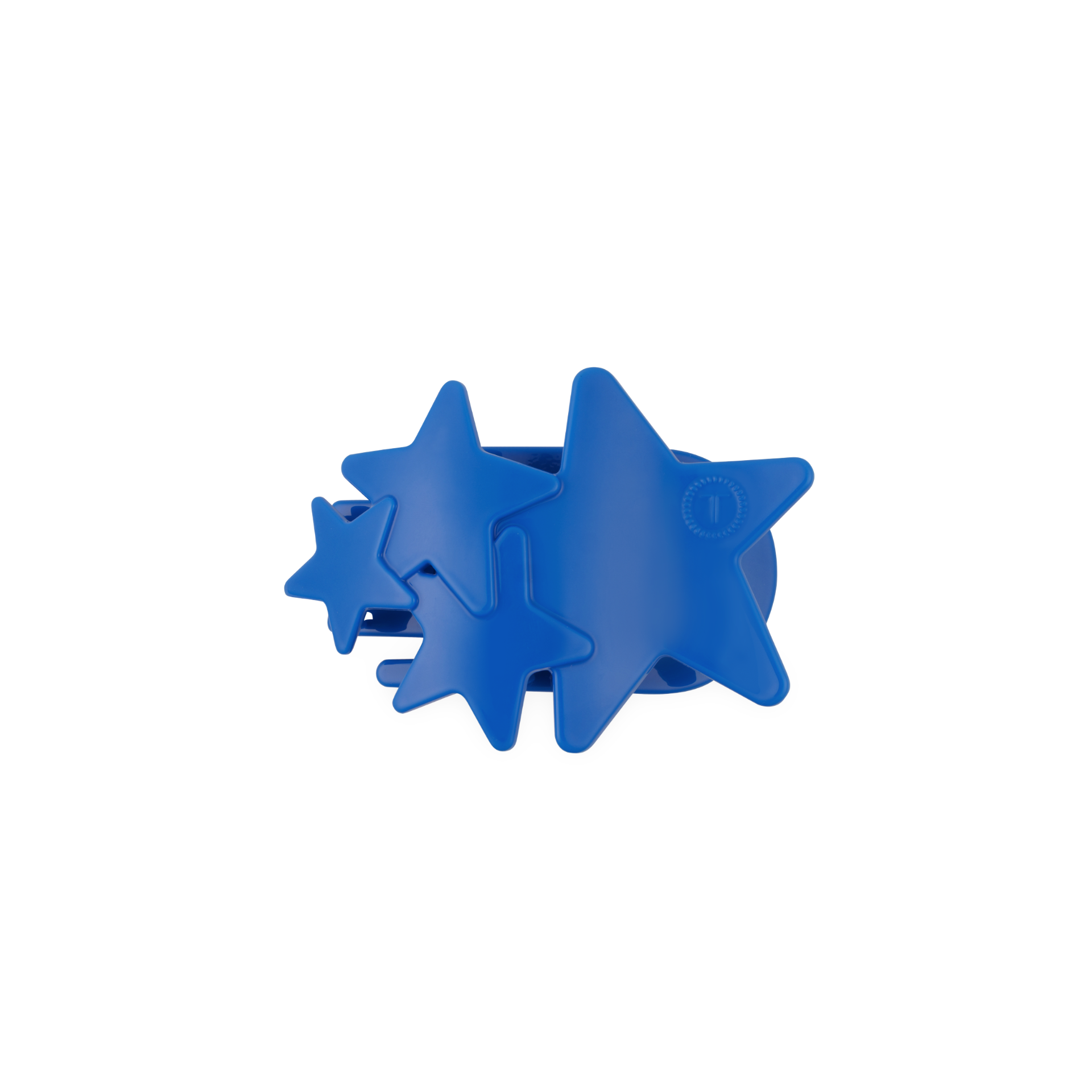 Flat Hair Clip | Small | Blue Shooting Star - Zen&Zip