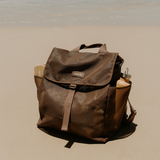 Beach Hauler Mesh Backpack by Sande | Espresso
