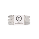 Spiral Hair Coils | Small | Silver Slay Hair Ties - Zen&Zip