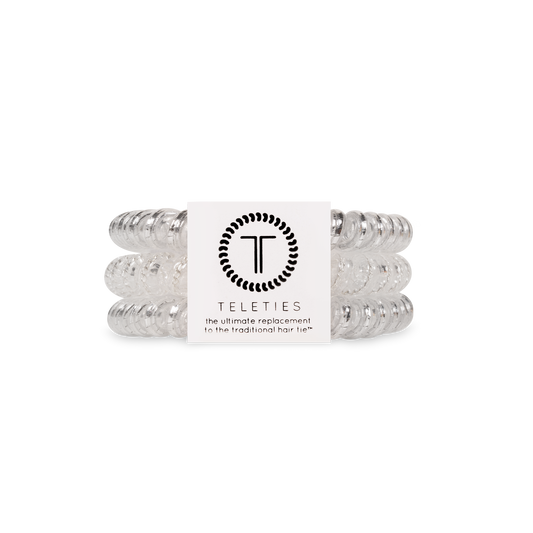 Spiral Hair Coils | Small | Silver Slay Hair Ties - Zen&Zip