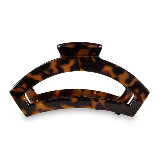 Open Hair Clip | Large |  Tortoise - Zen&Zip