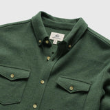Rex Rib Knit Shirt by SurfSideSupply | Green Heather