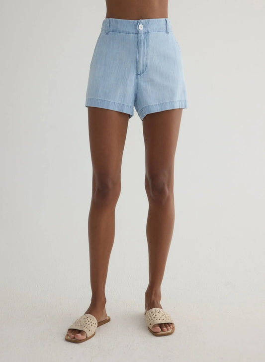Elle Playa Trouser Short  by Bella Dahl | Coastal Capri Wash