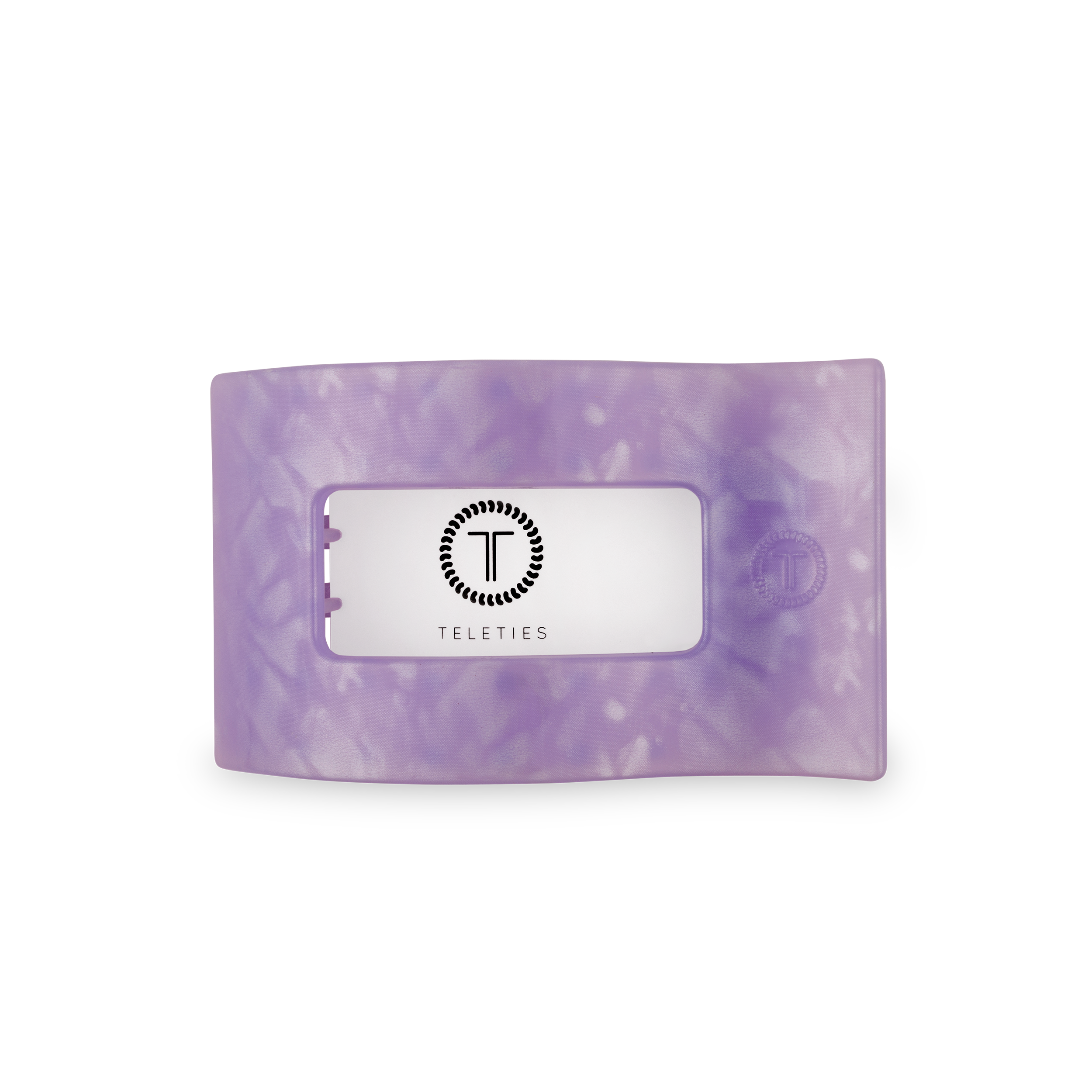 Flat Rectangle Hair Clip | Medium | Lavender Mist - Zen&Zip
