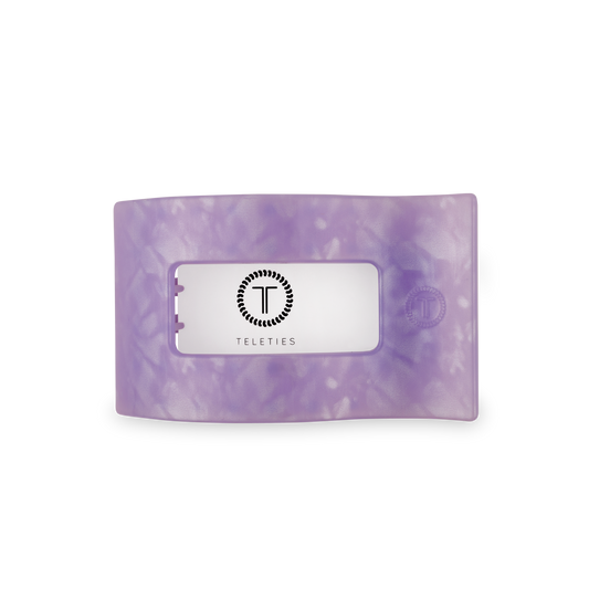 Flat Rectangle Hair Clip | Medium | Lavender Mist - Zen&Zip