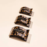 Flat Rectangle Hair Clip | Small | Tortoise - Zen&Zip