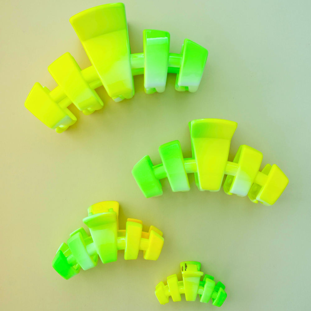 Classic Hair Clip | Large | Glow For It - Zen&Zip