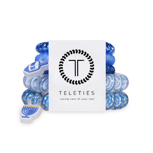 Spiral Hair Coils | Mix Pack | Drop It Like a Dreidel - Zen&Zip