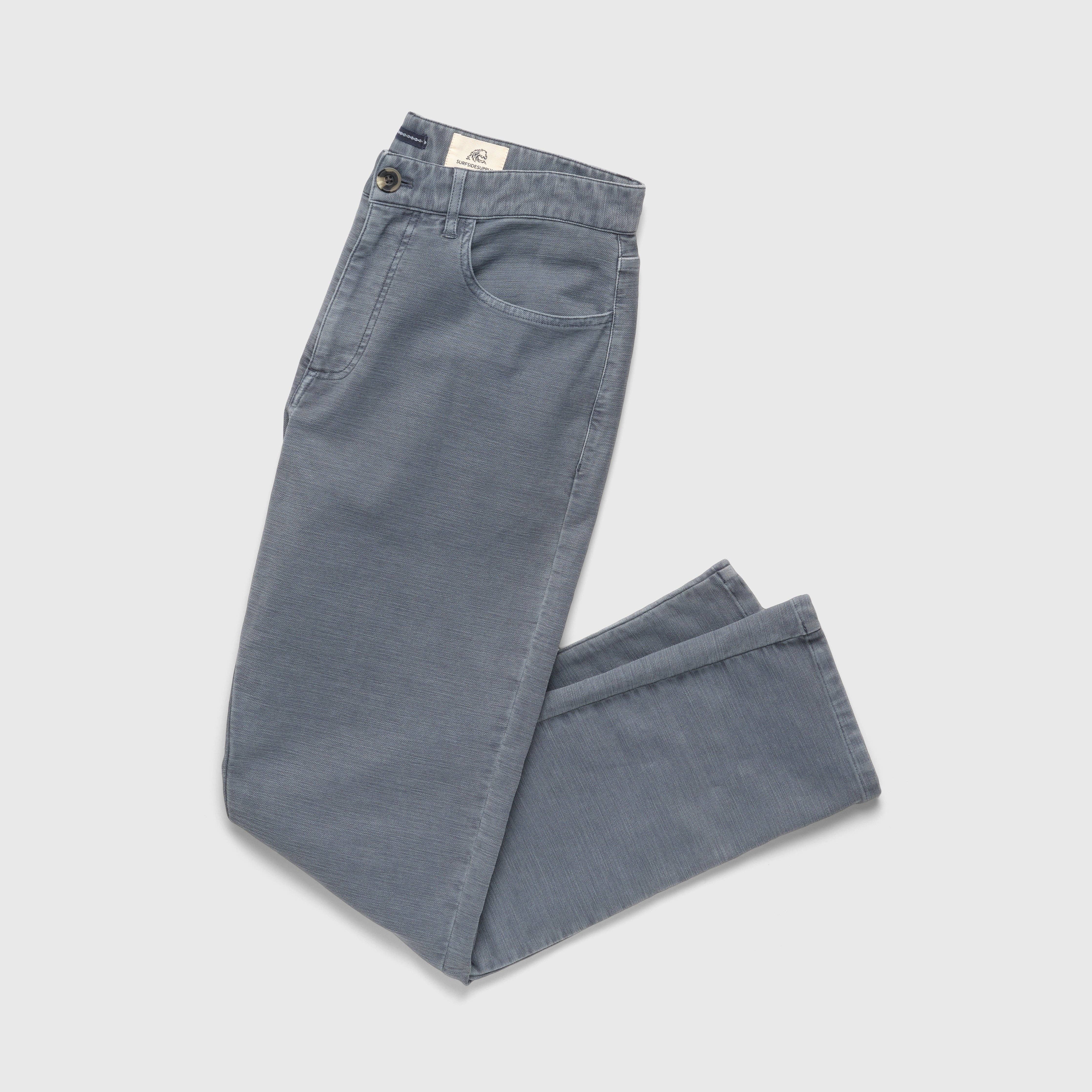 Patrick Terry Twill Pant by SurfSideSupply | Wolf Grey