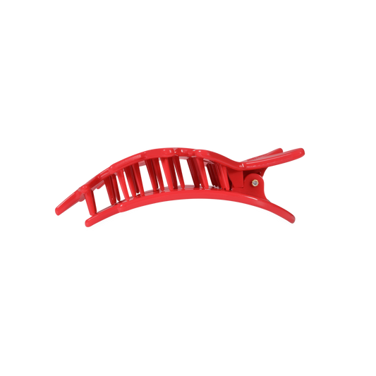 Flat Hair Clip | Medium | Red Shooting Star - Zen&Zip