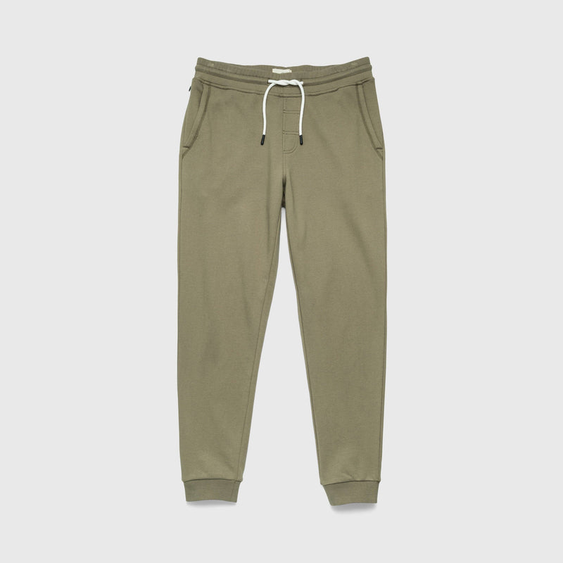 Dune Drawstring Terry Jogger by SurfSideSupply | Lichen Green
