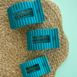 Splash Zone | Large | Flat Rectangle Hair Clip