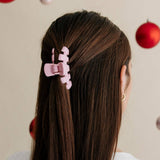 Classic Hair Clip | Small | Merry Pinkmas - Zen&Zip