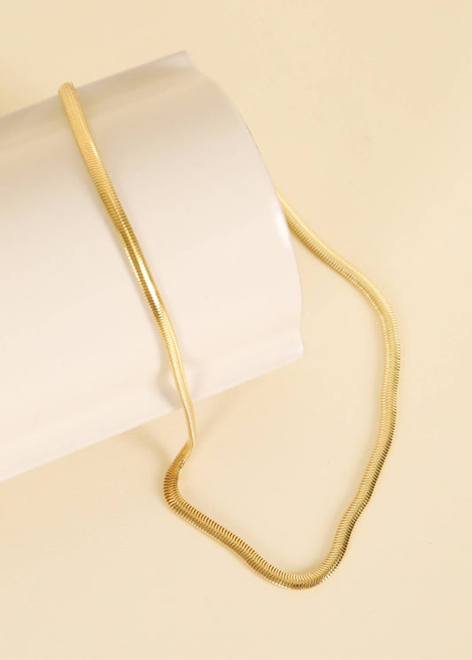 Herringbone Chain by JaxKelly | Gold - Zen&Zip