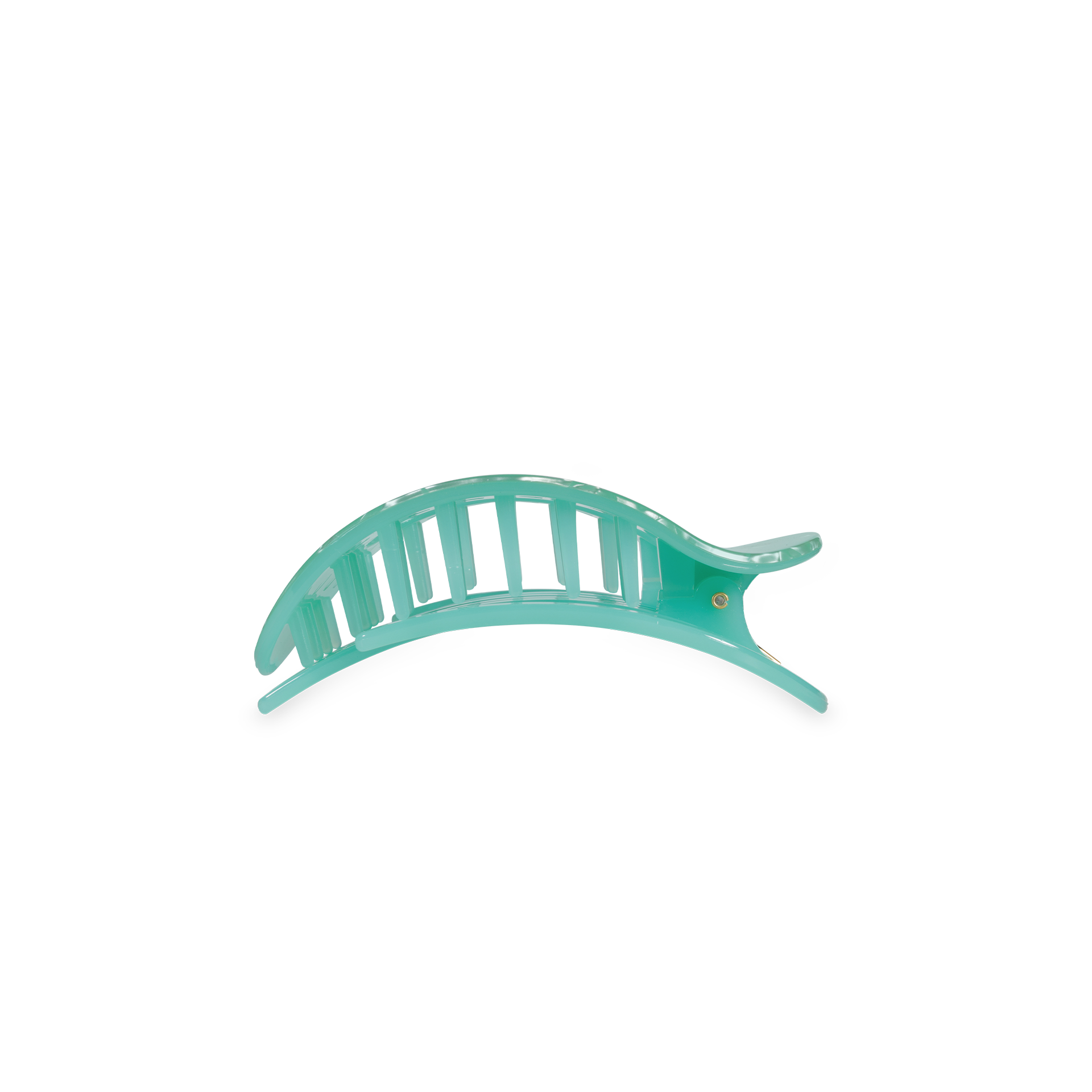 Flat Round Hair Clip | Small | Spring Splash - Zen&Zip