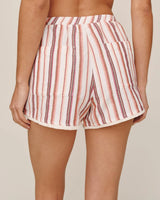 Fringe Hem Surf Short by Bella Dahl | Sunset Stripe