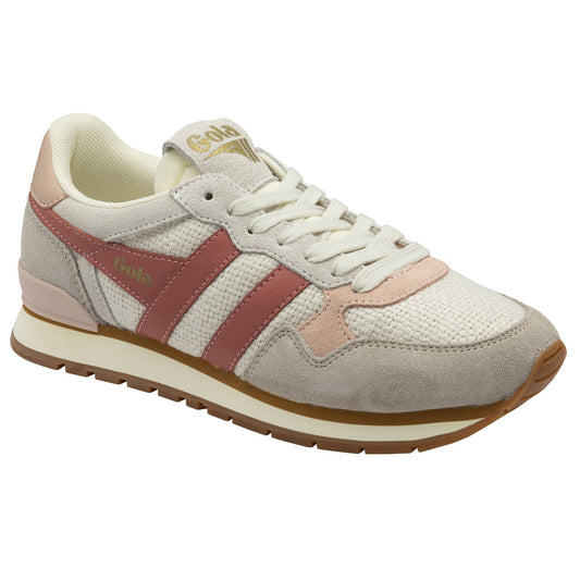 Colorado Sneakers by Gola | Off White/Feather Grey/Clay - Side