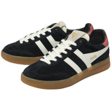 Cyclone Sneakers by Gola | Black/Off White/Coral/Gum