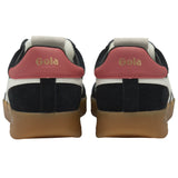 Cyclone Sneakers by Gola | Black/Off White/Coral/Gum