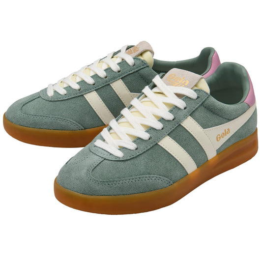 Cyclone Sneakers by Gola | Green Mist/Off White/Candy/Gum