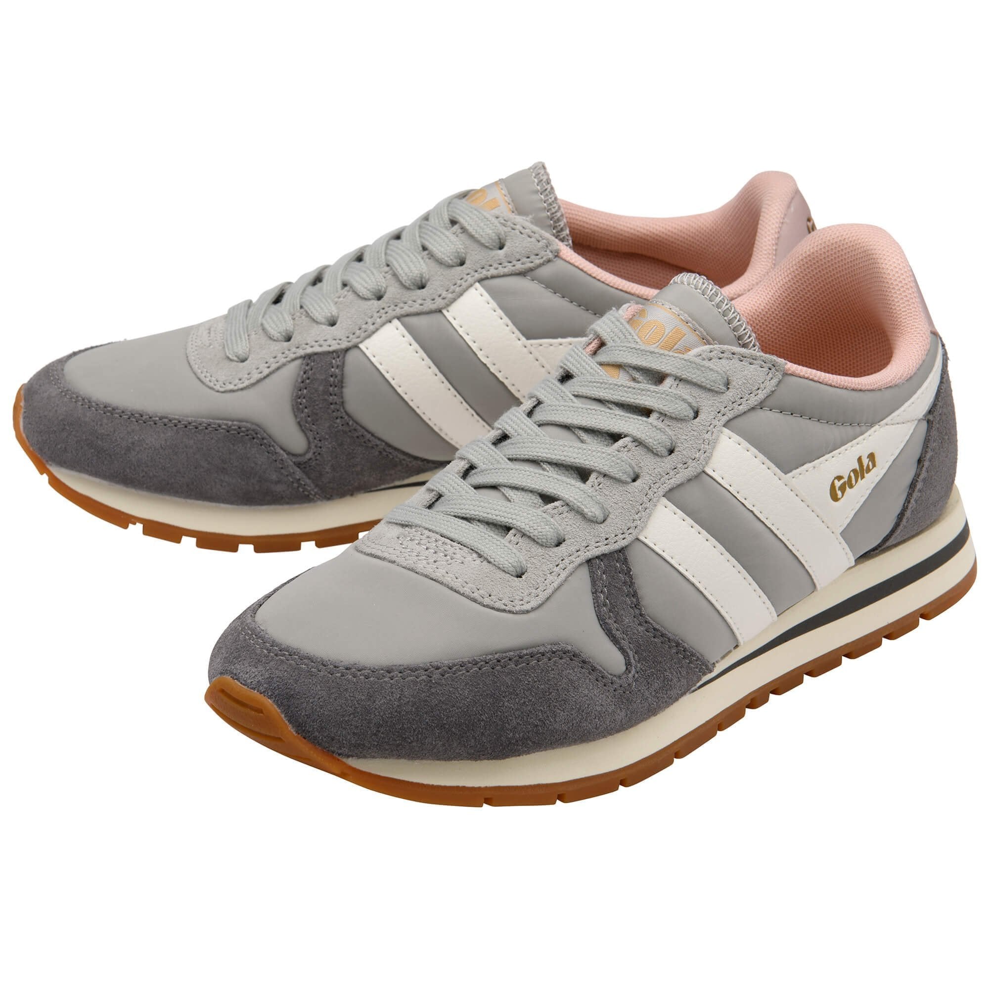 Daytona Chute Sneakers by Gola | Light Grey/Ash/Off White