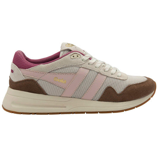 Delta Sneakers by Gola | Off White/Otter/Chalk Pink