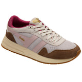 Delta Sneakers by Gola | Off White/Otter/Chalk Pink