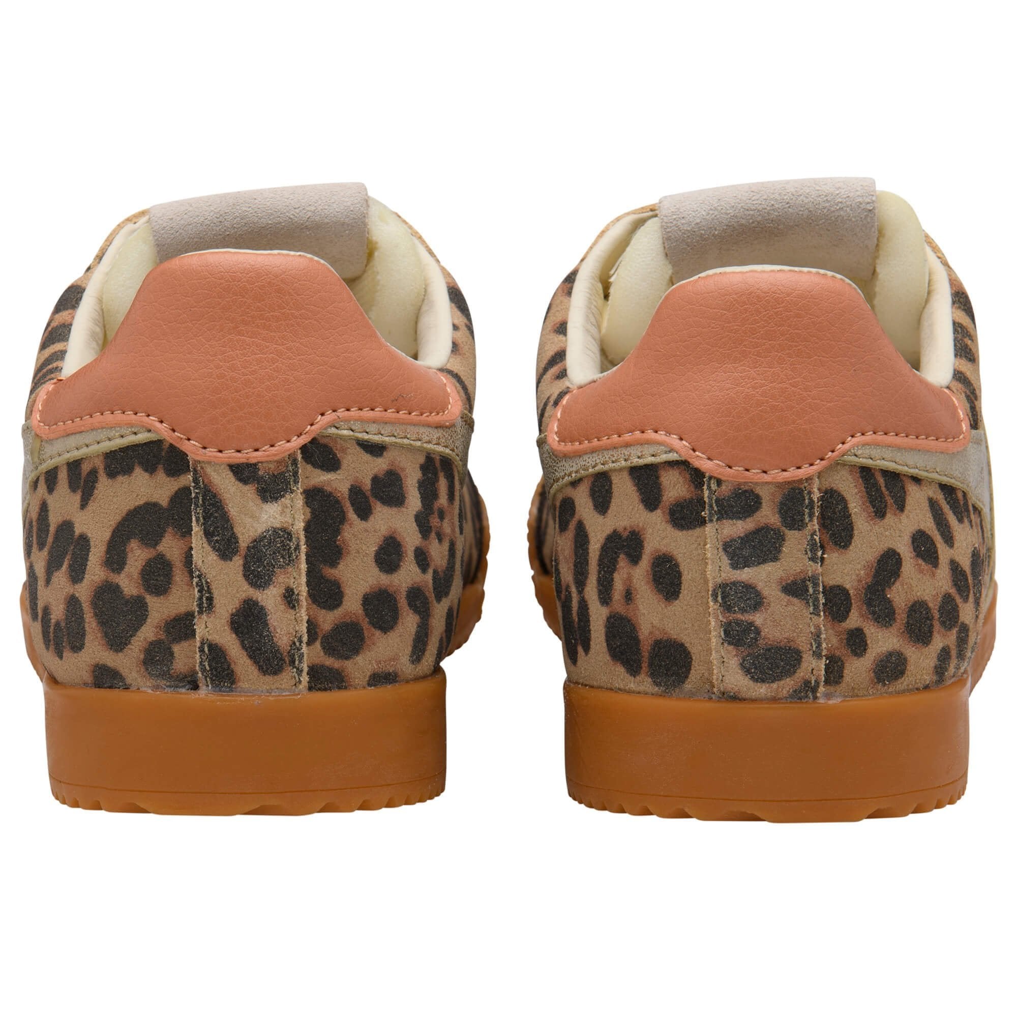 Elan Safari Sneakers by Gola | Leopard/Mocha/Gold/Terracotta