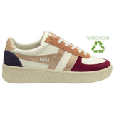 Grandslam Quadrant by Gola | White/Cerise/Rose Gold/Plum