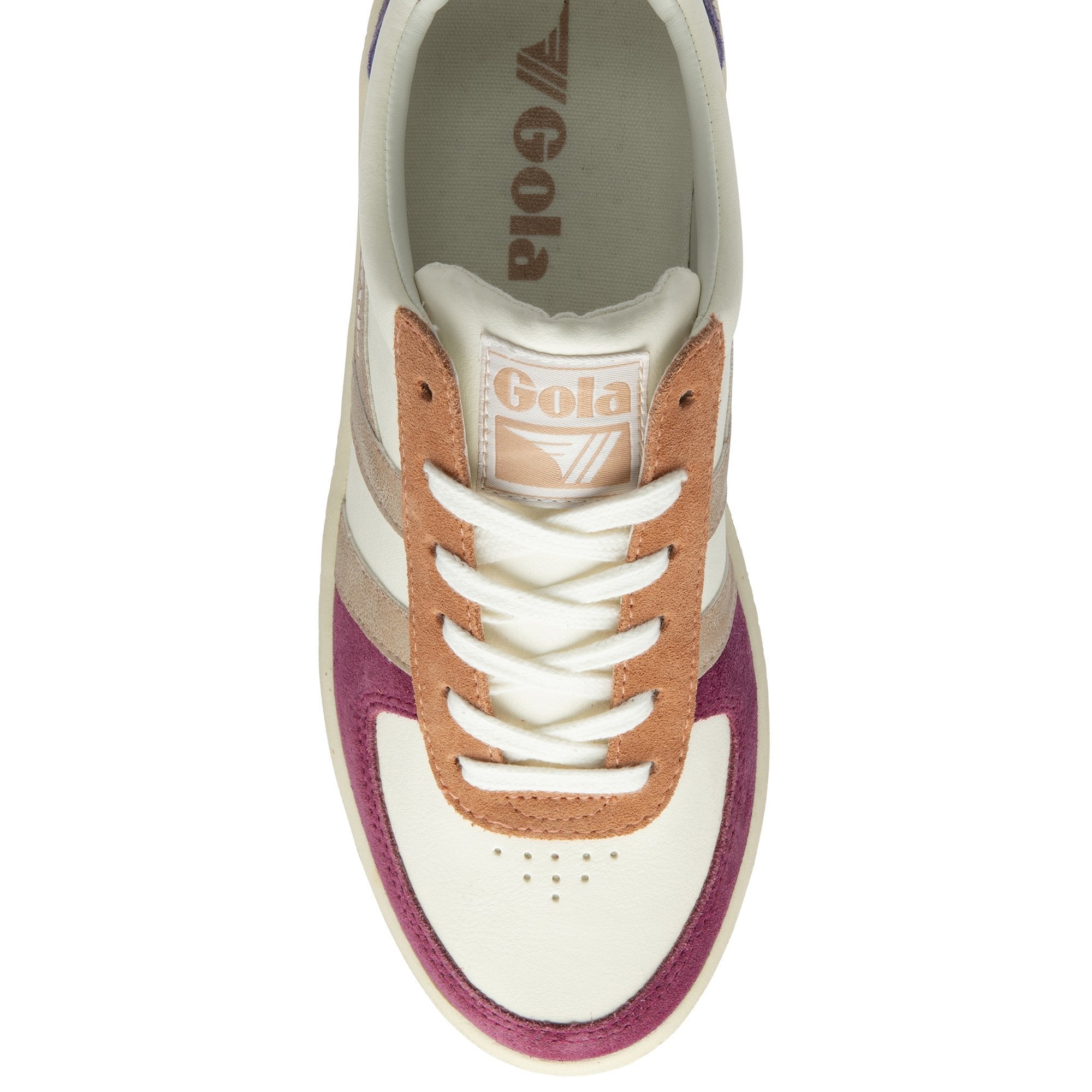 Grandslam Quadrant White/Cerise/Rose Gold/Plum