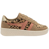 Grandslam Savanna Sneakers by Gola | Leopard/Light Caramel/Terracotta