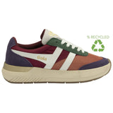 Raven Sneakers by Gola |Terracotta/Cerise/Plum