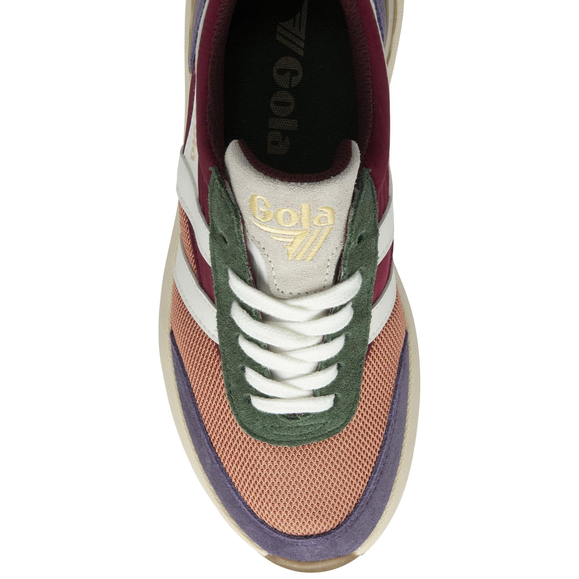 Raven Sneakers by Gola |Terracotta/Cerise/Plum