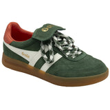 Stadia ’86 Sneakers by Gola | Evergreen/Off White/Hot Coral/Gum