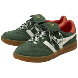 Stadia ’86 Sneakers by Gola | Evergreen/Off White/Hot Coral/Gum