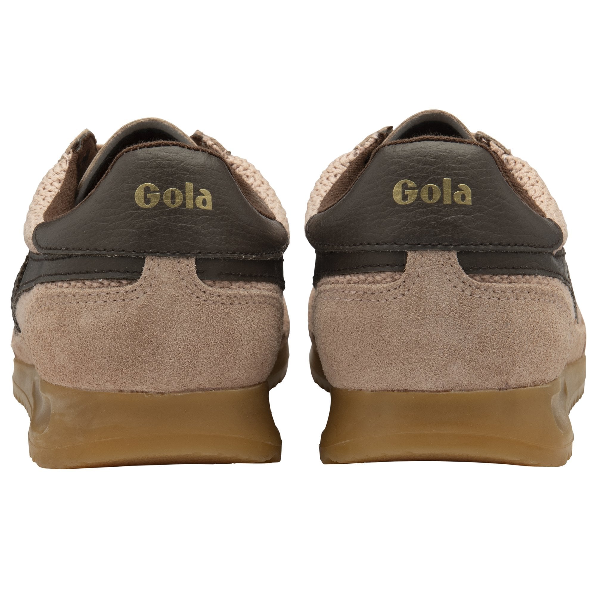 Tornado Zephyr Sneakers by Gola | Cameo/Dark Brown