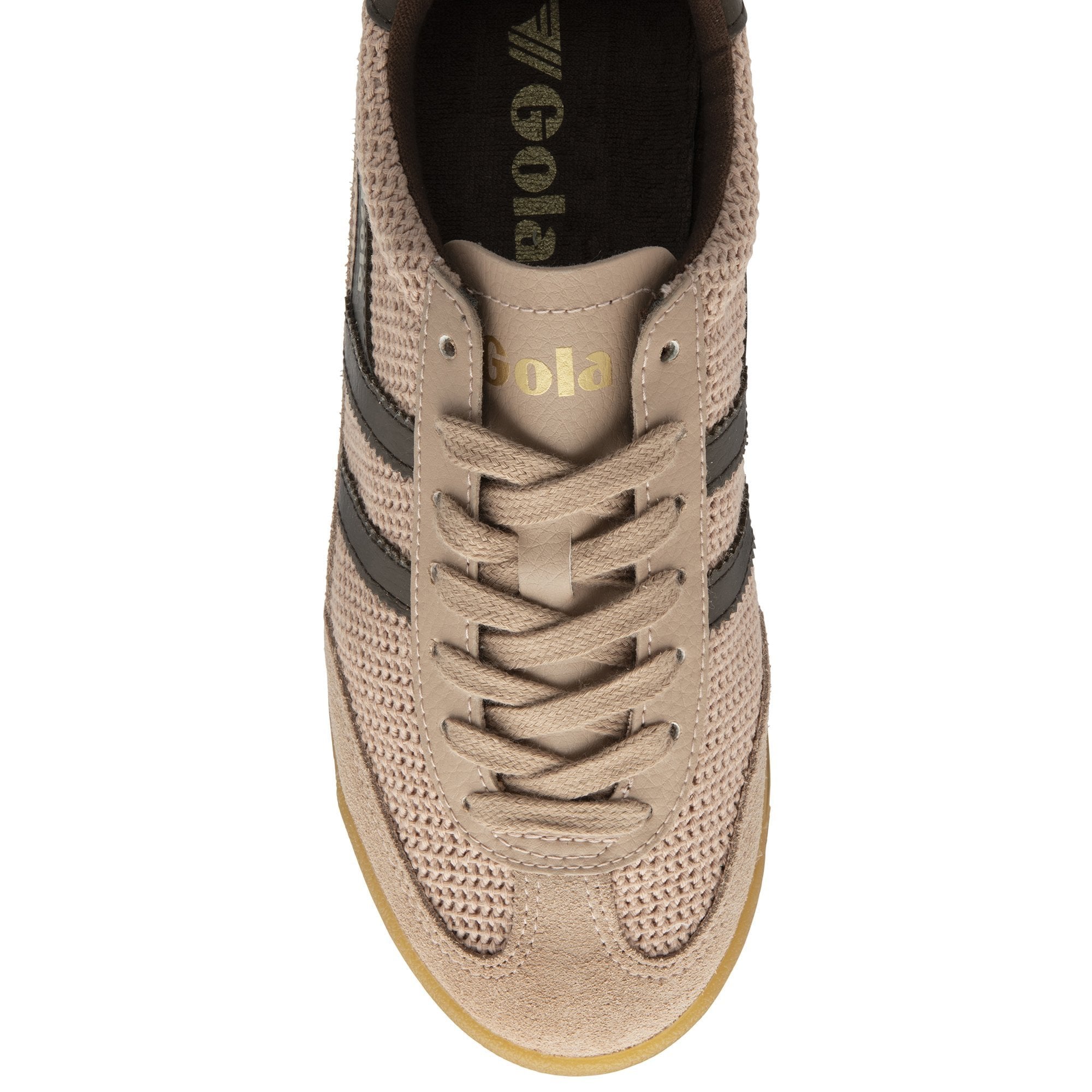 Tornado Zephyr Sneakers by Gola | Cameo/Dark Brown