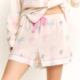 Good Life LS Shortie PJ Set by Honeydew | Budding Butterflies