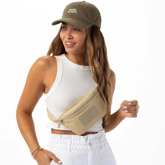 Monochrome Mini Hip Pack by Aloha Collection | Dune - Zen&Zip