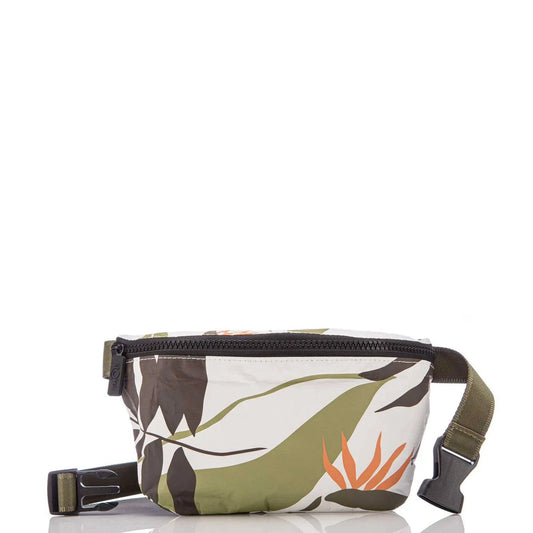 Painted Birds Mini Hip Pack by Aloha Collection | Neutrals - Full