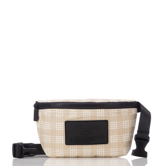 Palaka Mini Hip Pack by Aloha Collection | Macadamia - Full