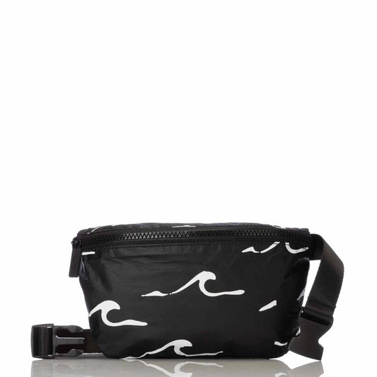 Seaside Mini Hip Pack by Aloha Collection | White/Black