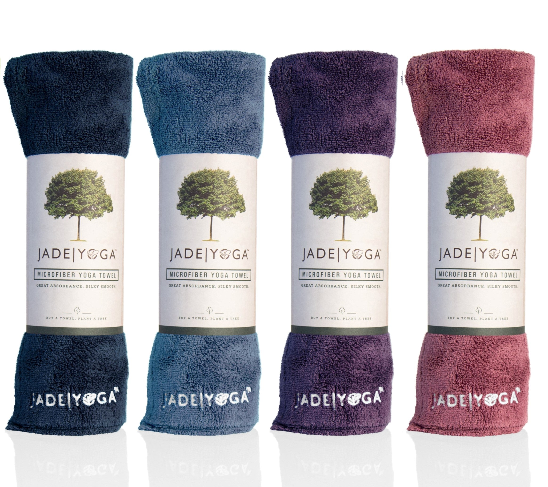 Soft, Lightweight and Great Grip Yoga Towel – JadeYoga - Zen&Zip