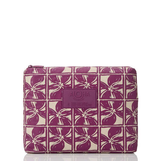 Lattice Mid by Aloha Collection | Sandstone/Plum