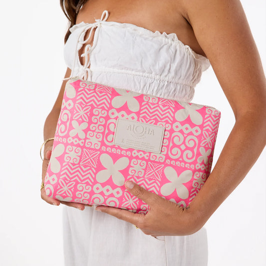 Oceania Mid by Aloha Collection | Neon Pink/Sandstone