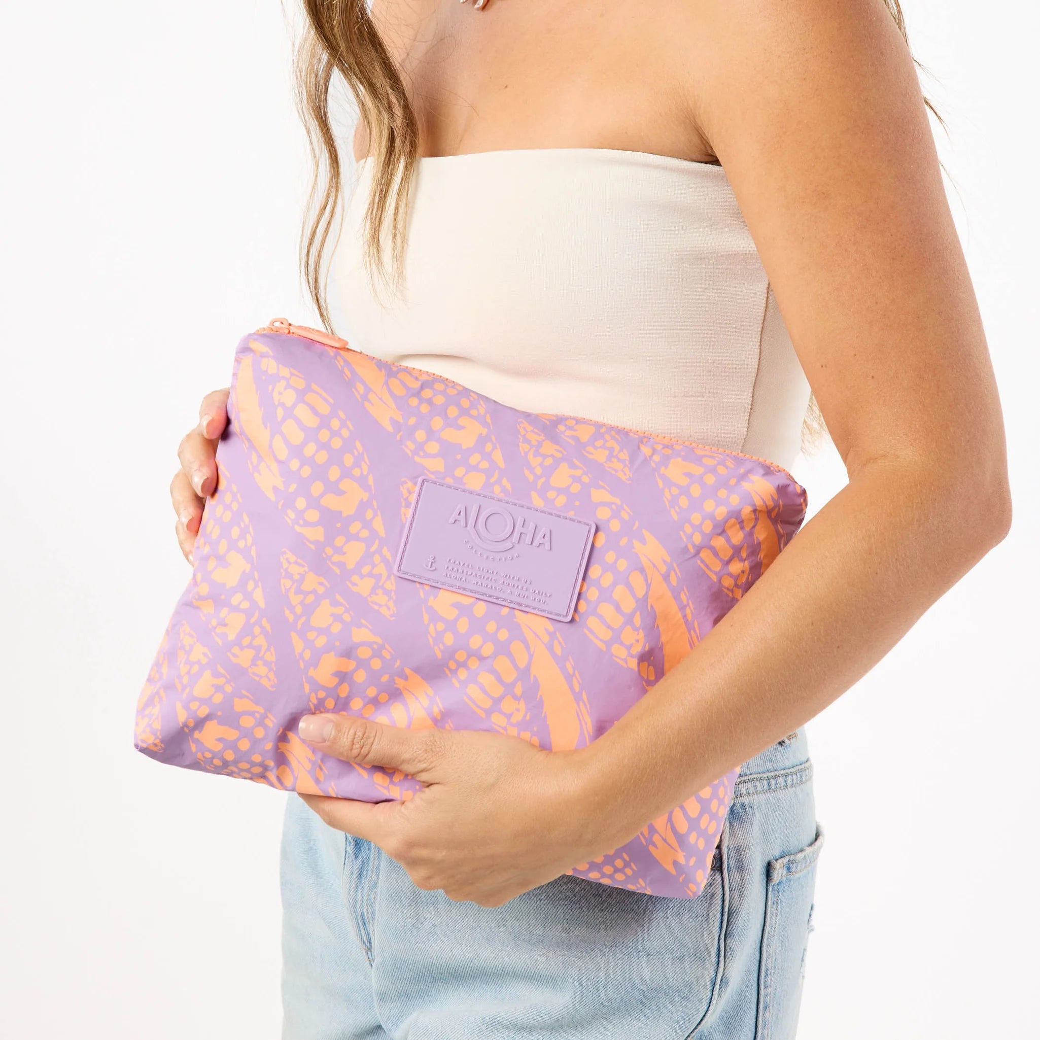 Miter Lineup Mid by Aloha Collection | Nectarine/Lavande