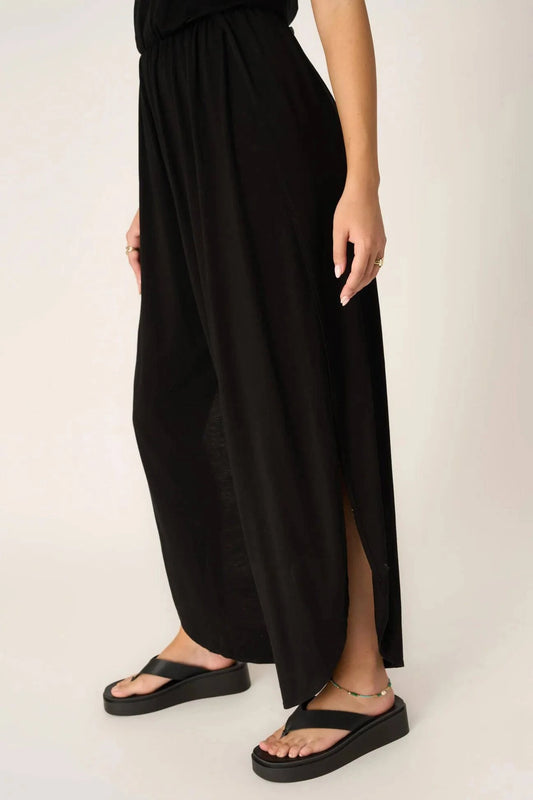 Do It Again Scoop Neck Jumpsuit by Project Social T | Black - Zen&Zip