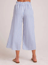 Ruffle Waist Wide Leg Crop  by Bella Dahl