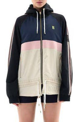 P.E. Nation Man Down Color Block Jacket Fog